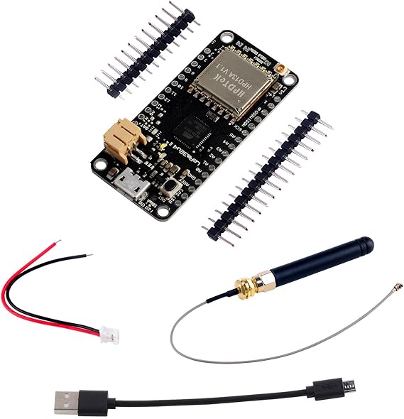 LoRa32u4 II LoRa Development Board Low Consumption Atmega/328 SX1276 HPD13 Module with 915MHz LoRa Antenna for Arduino LoRa/WAN
