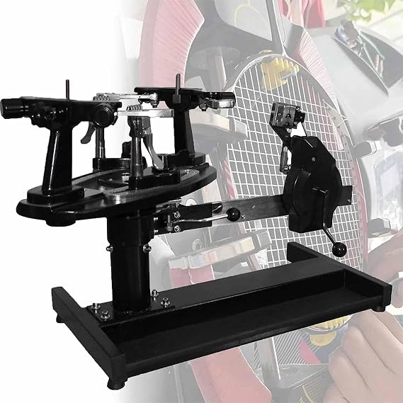 Badminton Racket Stringing Machine - Tabletop Restring Machine for Tennis, Squash and Badminton - Ideal for Home Use and Professionals