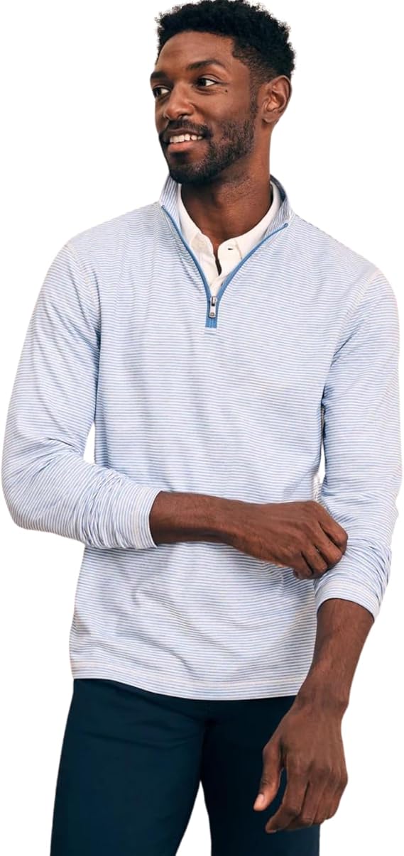 Faherty Men's Movement Quarter Zip
