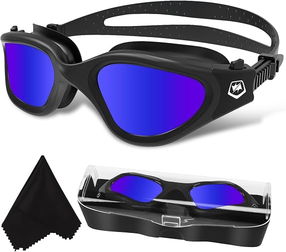 WIN.MAX Swimming Goggles Swim Pool Goggles Anti Fog Anti UV No Leakage Clear Vision for Men Women Adults Teenagers