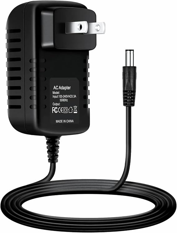 AC/DC Adapter Replacement for HemoCue Hb 201 DM Hemo Cue H6 Glucose Analyzer Power Supply