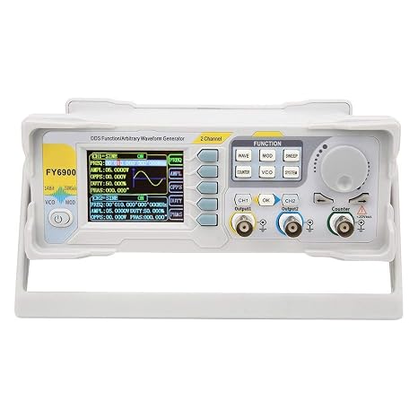 Generator, FY6900 0-50 MHZ 2.4in TFT Screen Digital DDS Waveform Generator Counter Frequency Meter Pulse Source Generators, AM/PM/FM/Ask/FSK/PSK Modulation(US)