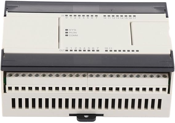 Programmable Logic Controller PLC with DC24V Analog Input Ethernet Port Optocoupler Isolation Industrial Automation Control System for Machine Automation