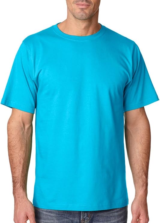 Anvil Adult Midweight T-Shirt S POOL BLUE