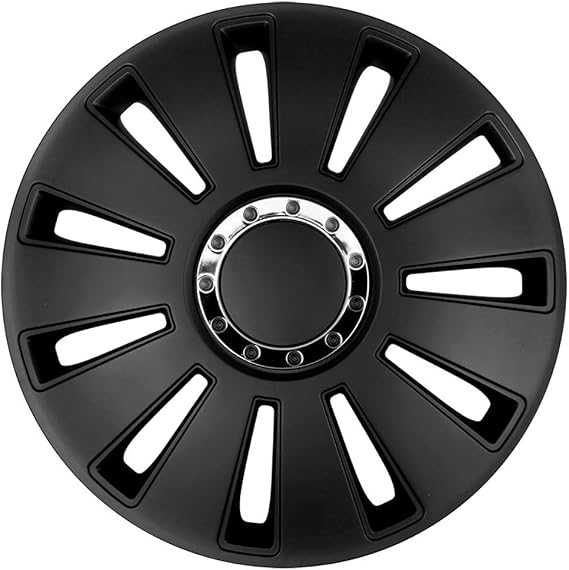 AUTOSTYLE PP 5037B Set Wheel Covers Silverstone Pro Black 17-inch
