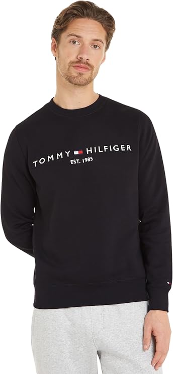 Tommy Hilfiger Tommy Logo Men's Sweatshirt without Hood