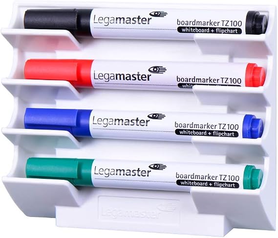 Legamaster Magnetic Marker Holder,White