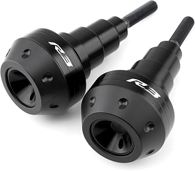 Motorcycle Frame Sliders for YZF-R3 YZFR3 YZF R3 2015-2020 Motorcycle Frame Sliders Crash Falling Protectio Motorcycle Fall ProtectorBlack