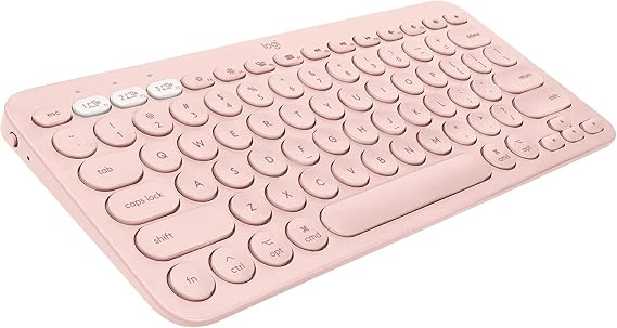 Logitech K380 Multi-Device Bluetooth Keyboard for Mac, Rose