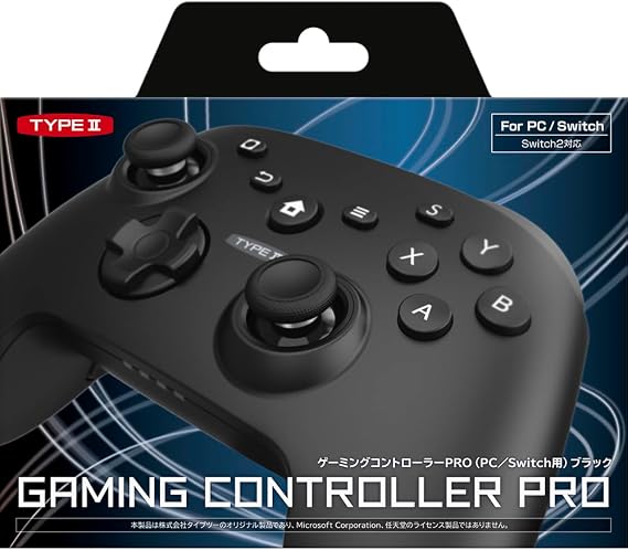 Gaming Controller PRO for PC / Switch Black