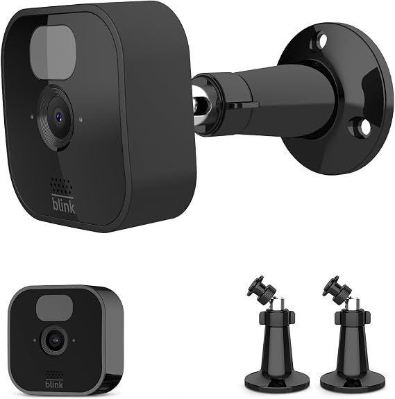 2 Pack All-New Blink Outdoor Camera Mount, 360 Degree Adjustable Indoor/Outdoor Wall Mount Bracket for Blink XT, Blink XT2, Blink Mini Outdoor Camera