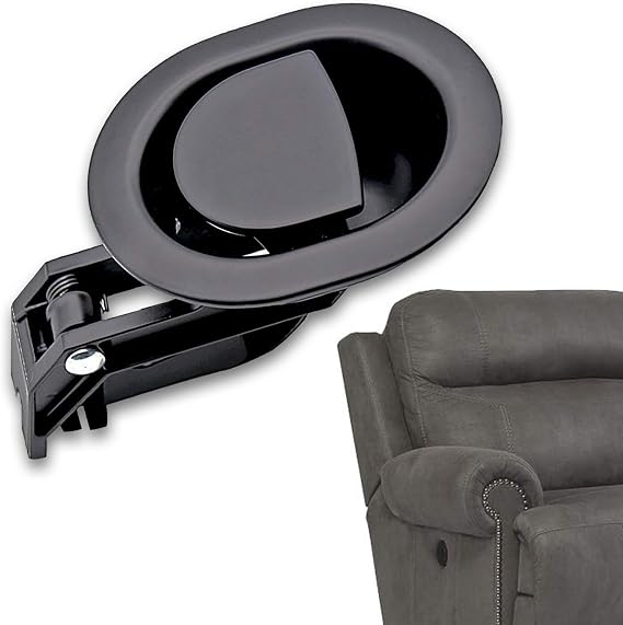 Recliner Handle Replacement Parts with Cable Universal Heavy Duty Plastic Fits Most Brands Sofa Chair Release Pull Lever for Couch Loveseat Mechanism Furniture Parts Recliner Handle