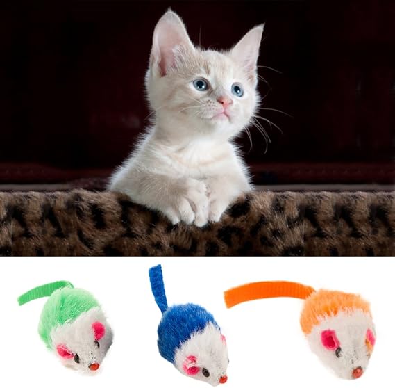 Cat Interactive Toy Mini False Mouse Pet Cat Kitten Durable Chew Biting Scratch Funny Playing Toy