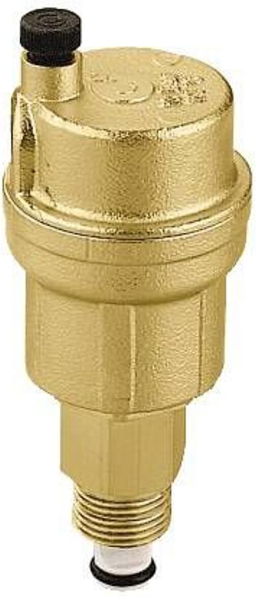 Caleffi 502710A Automatic Air Vent 1/8" NPT Male with Check Valve