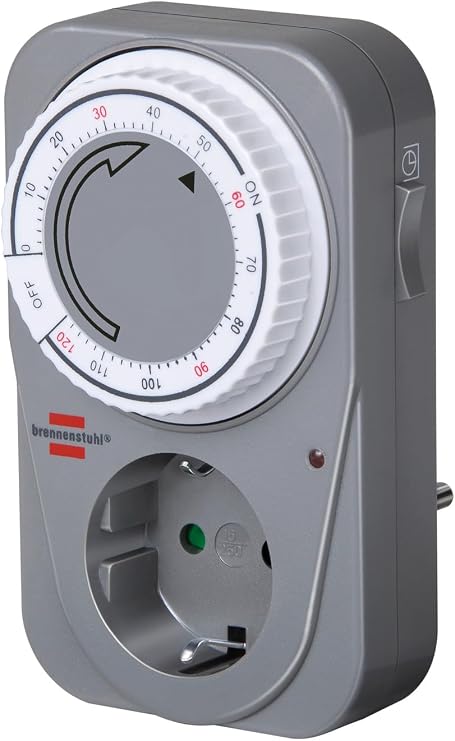 Brennenstuhl 12 Saat Mekanik Zaman Ayarlı MC 120 Priz