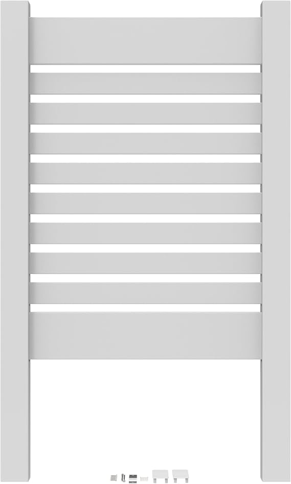3 ft. x 4 ft. White Vinyl Utility Screen