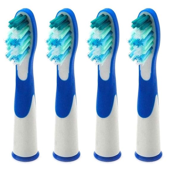Replacement Toothbrush Heads for Oral B Sonic Complete Brush Heads Refills 4 Pack Oralb Braun Compatible Replacement Brush Heads for Sonic, Sonic Complete & Vitality Sonic Oral-B Electric Base