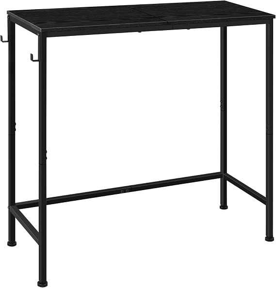 Narrow Console Table Small Entryway Table, for Small Spaces, Black