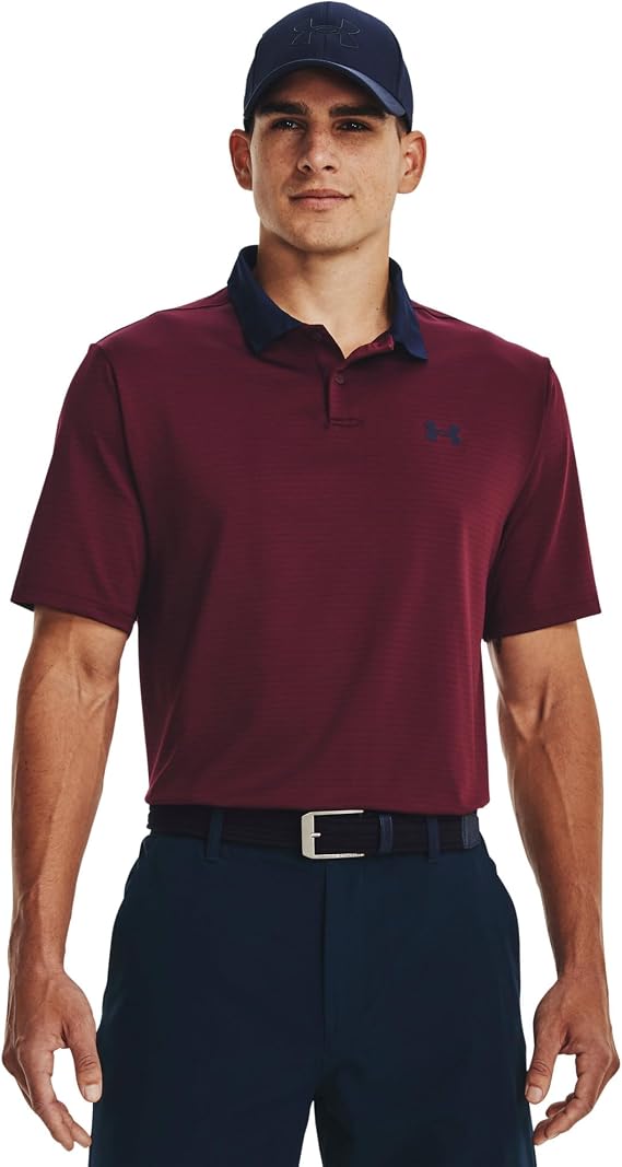 Under Armour Mens Men's Ua Matchplay Stripe Polo