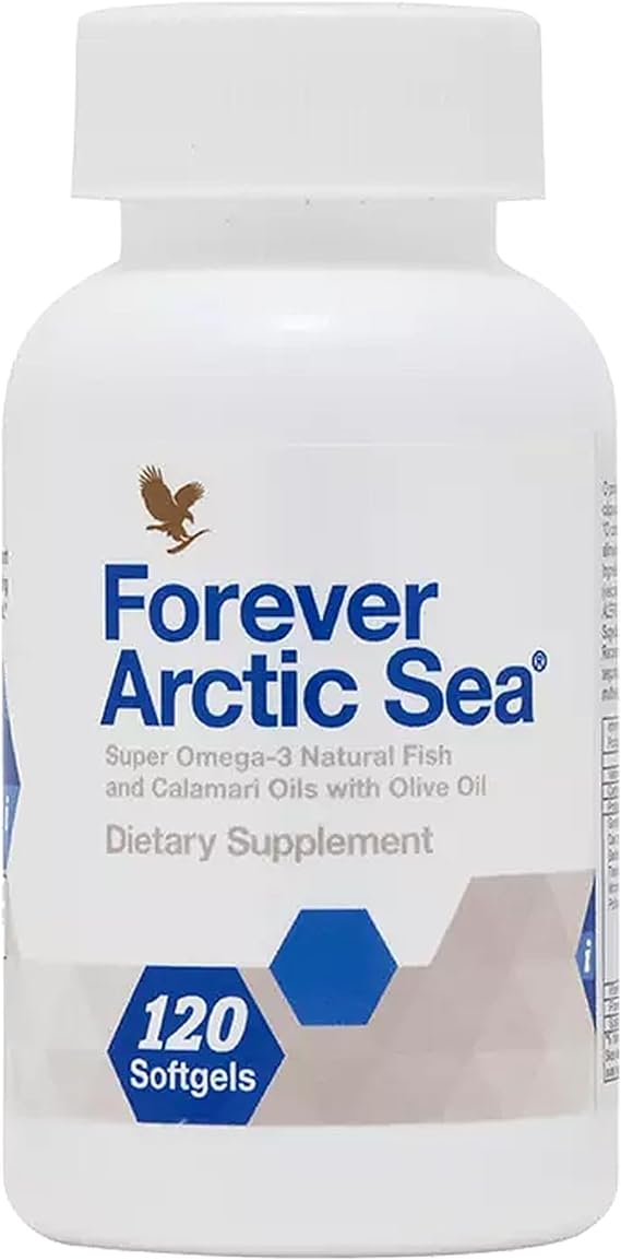 Forever Living Arctic Sea Omega-3 Fish Oil Supplement, 120 Softgels