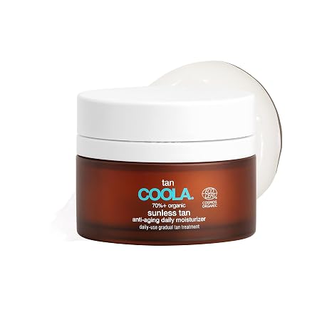 COOLA Sunless Self Tanner Face Moisturizer, Anti-Aging Lotion, 1.7 fl oz