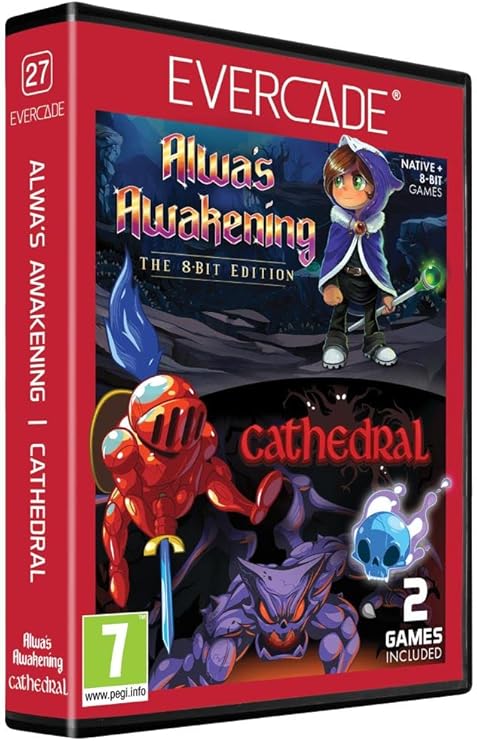 Evercade Alwa Cathedral Dual Cartridge