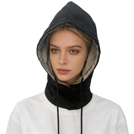 Amradield Faraday Protection Cap RF Shielding Hat of WiFi 5G Protection Covering Neck Head Unisex