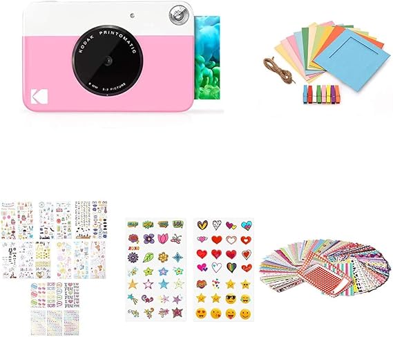 Kodak Printomatic Digital Instant Print Camera Full Colour Prints on Zinc 2x3 Photo Paper