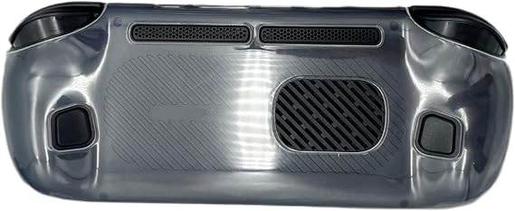 Protective Case For Retroid Pocket 6 Game Console Ventilation TPU Case Anti-fall Full Soft Protective Cover Case Sleeve Handled Gaming Console Accessory (Transparent)