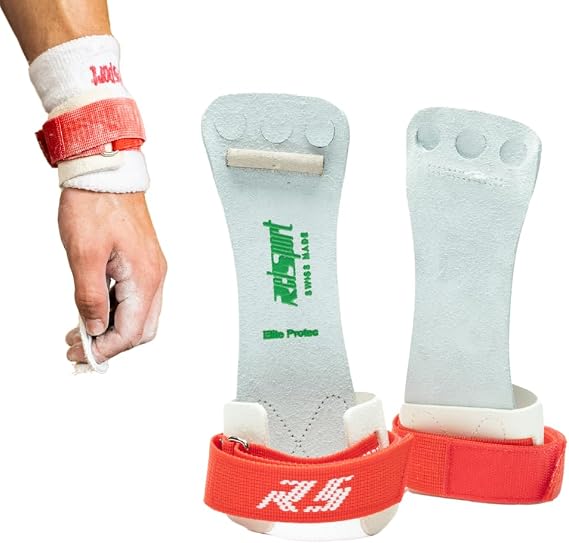 Reisport Protec Men's Hybrid Grip, Leather, Hook Loop, X-Large