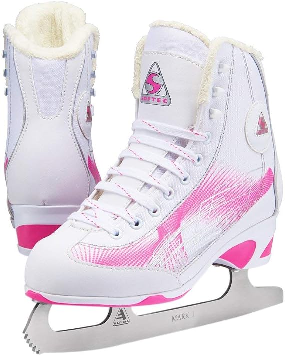 Jackson Ultima Figure Skates - Rave レディース RV2000 ピンク 幅 ミディアム