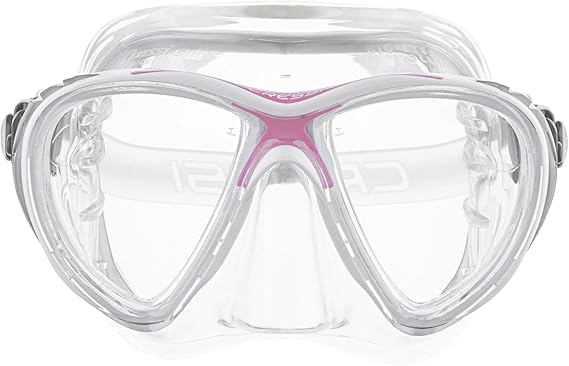 Cressi Adult High-End Scuba Diving Mask, Made in the Revolutionary Crystal Silicone - Big Eyes Evolution Crystal: Made in Italy