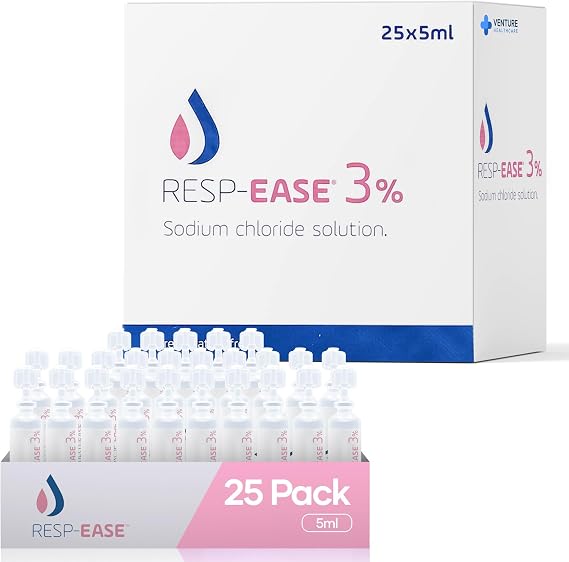 3% Sterile Hypertonic Saline Solution 25 x 5ml