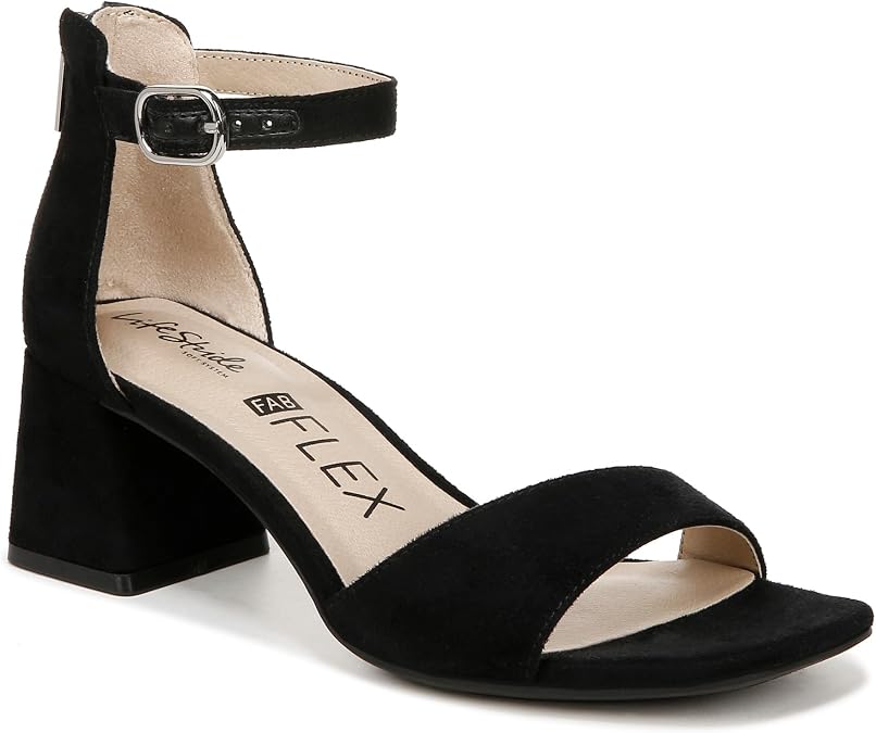 LifeStride Cassidy Ankle Strap Dress Sandals