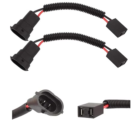 TOMALL H11 to H7 Light Blub Retrofit Wiring Harness Connector Socket Adapter 12cm(5inch)