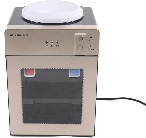 Hot&Cold Water Cooler Dispenser - Freestanding Top Loading Home Office with 3 Temperature Settings - Hot, Cold & Room Water, Durable Stainless Steel Construction