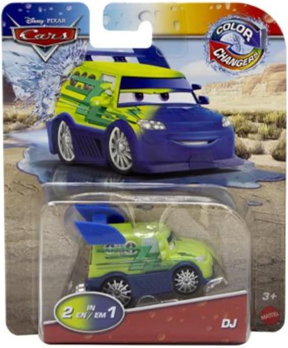 Disney Pixar Cars Color Changers DJ Vehicle