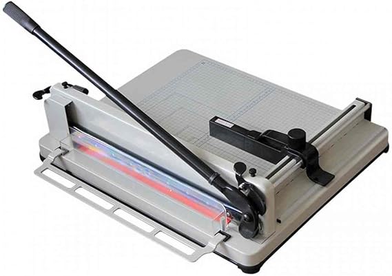 Desktop Manual Paper Cutter Machine Guillotine A3 Size Max Cutting Size 17.3inch, with Additional Spare Parts One Blade Stick and One Cutting Blade