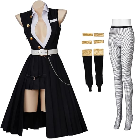 iSHOWcos Anime Women Cosplay Female Dress Costume Uniform Halloween Outfit