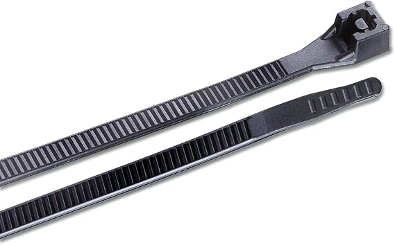 Calterm 73270 4 in. Nylon Cable Tie, Black