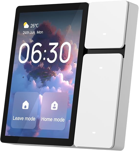 TONGOU 3.5-inch Smart Home Control Panel, Support 2.4Ghz Wi-Fi, Sigmesh