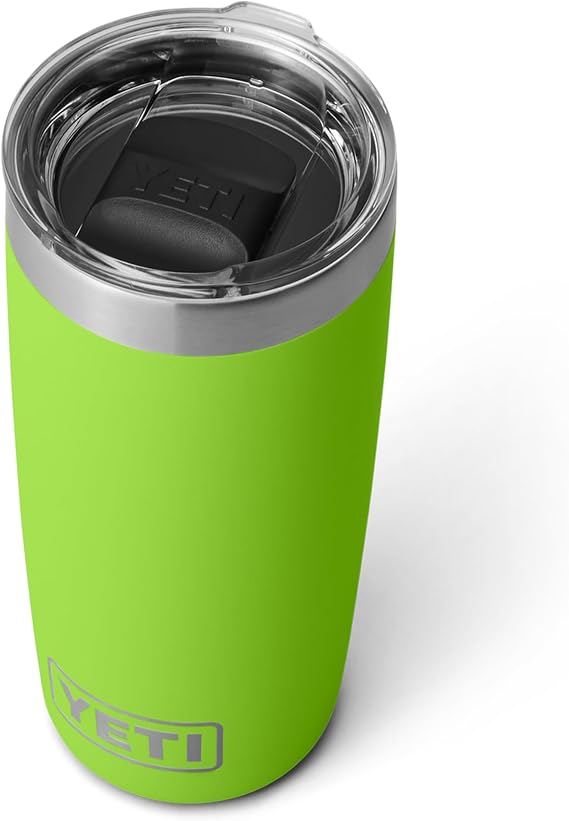 YETI Rambler 10 oz (295 ml) Tumbler with Removable Magslider Lid, Stainless Steel Vacuum Insulated Coffee Cup, Venom
