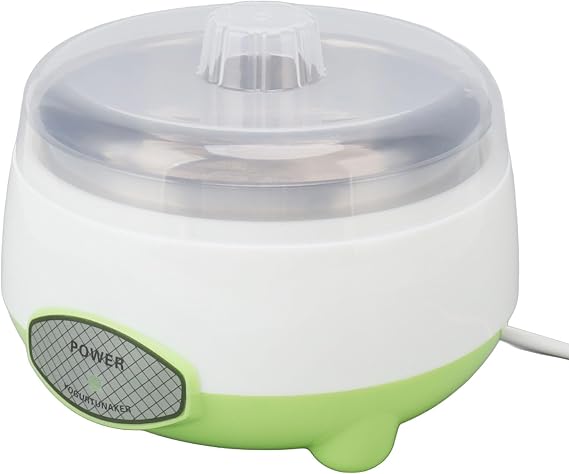 DIY Yogurt Maker Machine Compact Yogurt Maker Machine Family Kitchen Stainless Steel Container (US Plug 110V)