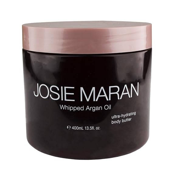 Josie Maran Whipped Argan Oil Ultra-Hydrating Body Butter (13.5 fl oz./400mL, Vanilla Almond)