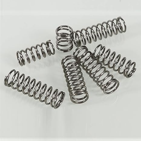 5PCS, 1.6x15x(60-100) mm Compression Springs, Wire Diameter 1.6mm, Outer Diameter 15mm, Length (60-100) mm, Y Type Spring Steel Compression Springs(Length 60mm)