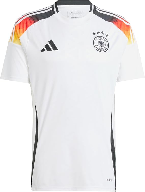adidas Germany Men's Home Football Shirt Jersey 2024-2025 XXL White