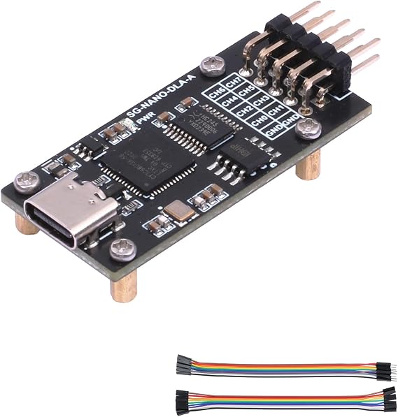 Mini Logic Analyzer 8-Ch 24MHz for Arduino Debug