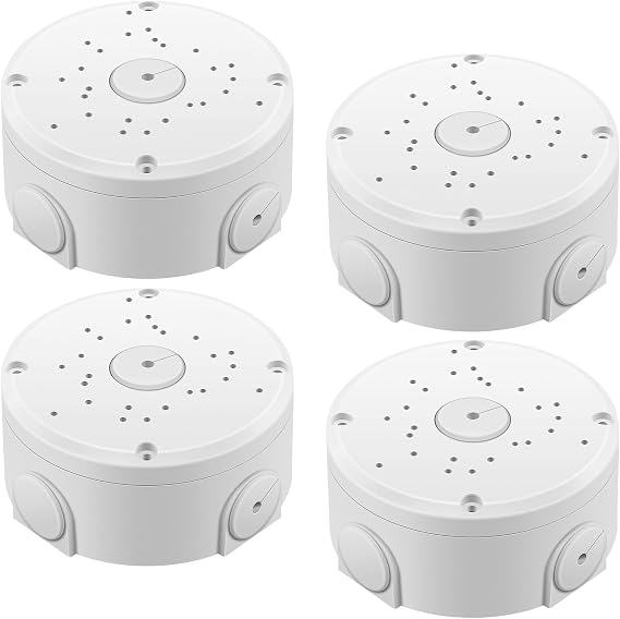 Universial ABS Security Camera Junction Box (4 Pack)