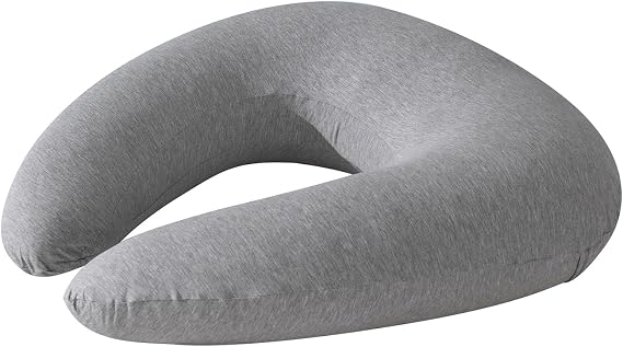 QUEEN ROSE Reading Pillow, Gaming Pillow for Lap Replacement Cover, Cooling Grey