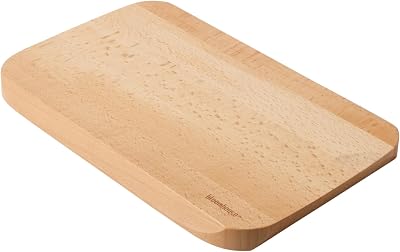 Bloomhouse - Two Time Oprahs Favorite Things Winner - 12 x 8-Inch Italian Beech Wood Cutting Board – Made in Lake Como, Italy, Oil-Coated Small Chopping Board for Kitchen and Food Prep